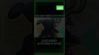 garchomp vs lucario battle in semi finals lucario attitude status pokemon attitude status [upl. by Aerdnu282]