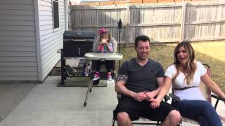 Best Sibling Gender Reveal 2yr old reveals gender to parents [upl. by Eelahc]