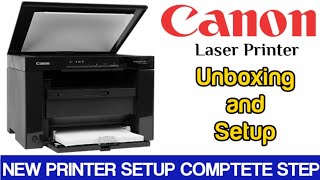 Canon Laser Printer Unboxing and Setup  Canon MF3010 all in one Laser Printer  How to install [upl. by Sorkin]