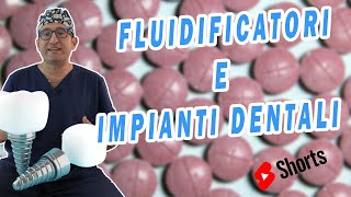 Coumadin Xarelto Aspirinetta sono compatibili con gli impianti dentali shorts [upl. by Neile]