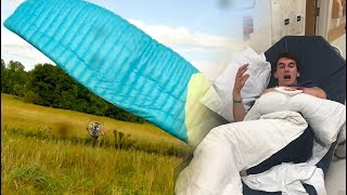 flying my electric paramotor gone very wrong hospitalized [upl. by Oriane]