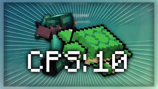 CPS COUNTER FOR MCPE PC  Mobile  Turtle Client For Minecraft Bedrock Edition [upl. by Branca]