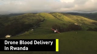 These Drones Cut a FourHour Blood Delivery Into a 15Minute One [upl. by Eustasius778]