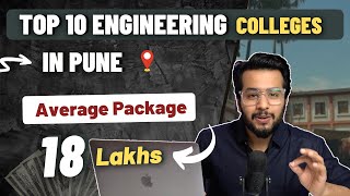 Top 10 Engineering Colleges in Pune 2022  Placement Wise 🔥  Fee  Jee Main  Mhtcet Colleges [upl. by Settle364]