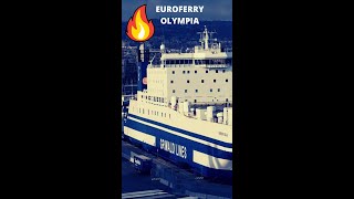 Euroferry Olympia Fire Accident  Passengers Arrive at Corfu Greece [upl. by Gardas]