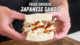 Chicken Katsu Sando  The Best Japanese Sandwich [upl. by Glenna]