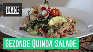 Lekker en gezond Quinoa recept  FEMME [upl. by Nawd]