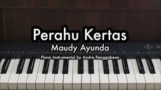 Perahu Kertas  Maudy Ayunda  Piano Karaoke by Andre Panggabean [upl. by Erdei]