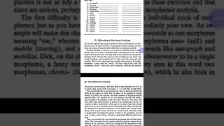 Difficulties in morphemic analysis [upl. by Chevy]