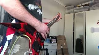 Welcome Home Sanitarium  Metallica  Guitar Cover  RB7 Metal [upl. by Cointon80]