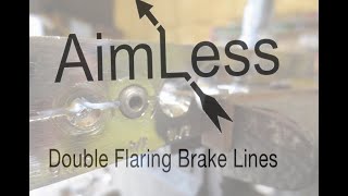 Double Flaring Brake Lines [upl. by Alrrats]