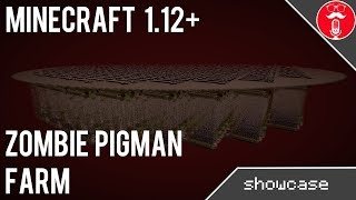 Pigman Farm 100 000 itemsh  Minecraft 112 [upl. by Merchant182]