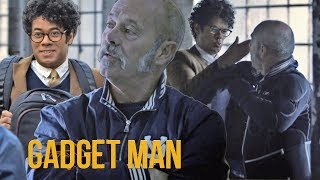 Self Defence with Keith Allen amp Richard Ayoade  Gadget Man [upl. by Aracat]