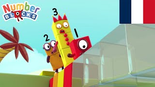 NumberblocksFrancais  Numberblocks Épisodes complets  Apprendre les chiffres [upl. by Odrarebe993]