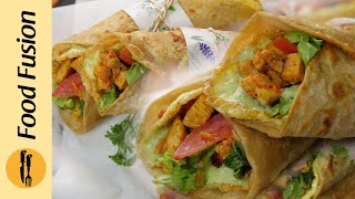 Anda Paratha Wrap Recipe by Food Fusion [upl. by Ahsinek]