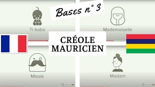 Apprendre le Créole mauricien  Bases n° 3 [upl. by Candless]