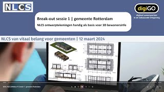 NLCS Gebruikersdag voor Gemeenten sessie 1  gemeente Rotterdam [upl. by Ahselet836]