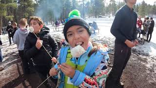 Snow park at Flagstaff AZ [upl. by Noirda]