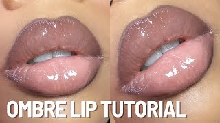 The Perfect Ombre Lip Tutorial For A PlumpLooking Lip [upl. by Sabir]