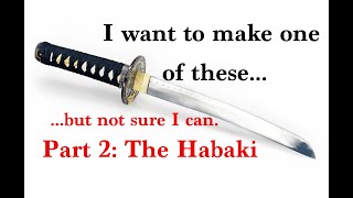 Making a Tanto Part 2 The Habaki [upl. by Eiramoj]