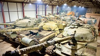 We Filled an Entire WWII Hangar with Tanks [upl. by Donald]