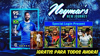 🎁 REGALAN A NEYMAR JR AlHilal  NUEVOS EPICOS ETTO VILLA amp MORIENTES en EFOOTBALL 2024 Mobile [upl. by Erdnaid]