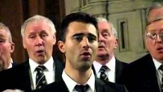 Cwmbach Male Choir with Darius Campbell My Lord What A Morning [upl. by Etnoval]