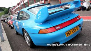 Porsche 993 Carrera RS Club Sport acceleration  sound 1080p HD [upl. by Nojad]