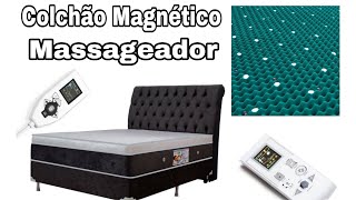 Resenha Colchão Magnético Massageador [upl. by Ahsikel]