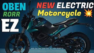 OBEN RORR EZ New Electric Motorcycle Launch in India l oben rorr ez l electric bike 2024 l electric [upl. by Fontana]