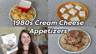 CREAM CHEESE APPETIZERS 😋 1980s Party Recipes [upl. by Afesoj]