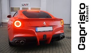 Ferrari F12 Berlinetta  Wydech Capristo exhaust  Wydechowepl [upl. by Quintie849]