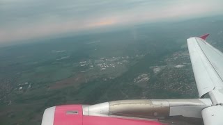 Wizz Air Airbus A320232  Budapest to London Luton FULL FLIGHT [upl. by Mikel]