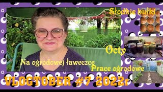 VLOGTOBER 7🍁SŁODKIE BUŁKI MAŚLANE 🥯ROBIĘ OCTY 🍇PRACE OGRÓDKOWE 👩‍🌾ŚWIT 🌞NA OGRODOWEJ ŁAWECZCE 🌻👩‍🌾 [upl. by Baer]