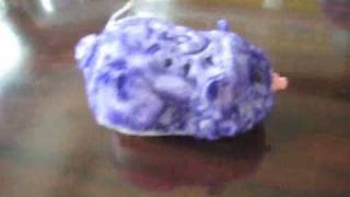 Purple Zhu Zhu Pet Chunk Custom Zhu Zhu Pet [upl. by Ahtoelc]