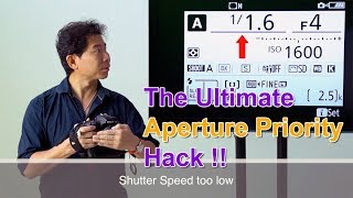 The Ultimate Aperture Priority Hack [upl. by Dyolf]