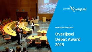 Overijssel Debat Award 2015 [upl. by Eannaj]