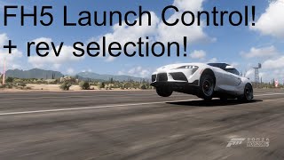 Forza Horizon 5 Launch Control with rev selection [upl. by Creath]