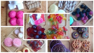 Filling platter with sweets compliationes  ASMR for you [upl. by Gora]