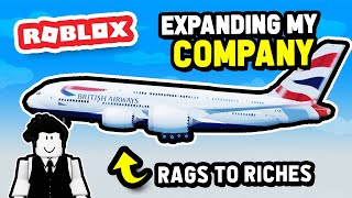 Expanding My COMPANY In Cabin Crew Simulator Rags To Riches 8 [upl. by Montano]