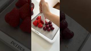 Make frozen yogurt with me asmr food asmrfood yogurt healthyfood satisfying shorts [upl. by Fairweather]