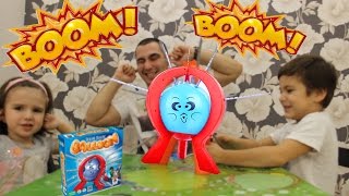 Бум Бум Балун открываем играем в игру с лопающим шариком Boom Boom Balloon game with a burst balloon [upl. by Rumney]