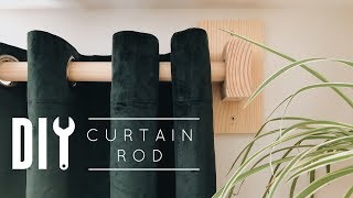 DIY Curtain Rod [upl. by Pharaoh845]