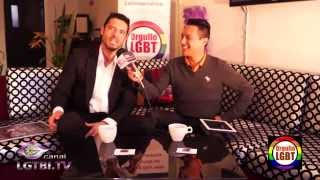 Entrevista al modelo y actor Diego Arnary con orgullo lgbt [upl. by Erehc873]