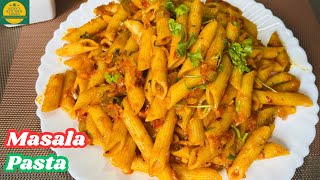 Tasty Masala Pasta Recipe  Indian Style Masala Pasta  Pasta Recipe  Ruby’s Kitchen Hindi [upl. by Brace50]