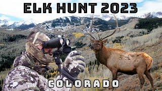 Colorado Public Elk Hunt 2023 I Walking And Looking 1st Rifle [upl. by Attener]