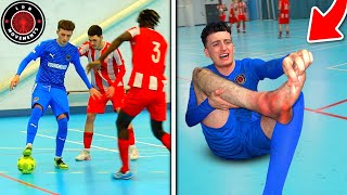 I Played in a PRO FUTSAL MATCH amp It Was PAINFUL Football Skills amp Goals [upl. by Ytsim]