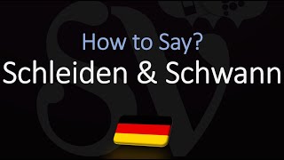 How to Pronounce Schleiden amp Schwann CORRECTLY Cell Theory  Pronunciation [upl. by Housum164]