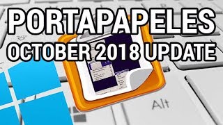 Cómo usar el nuevo portapapeles de Windows 10 October 2018 Update wwwinformaticovitoriacom [upl. by Dominic]