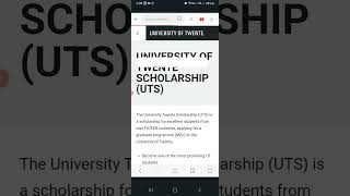 University of Twente Scholarships in Netherlands 20252026 Funded [upl. by Angrist]